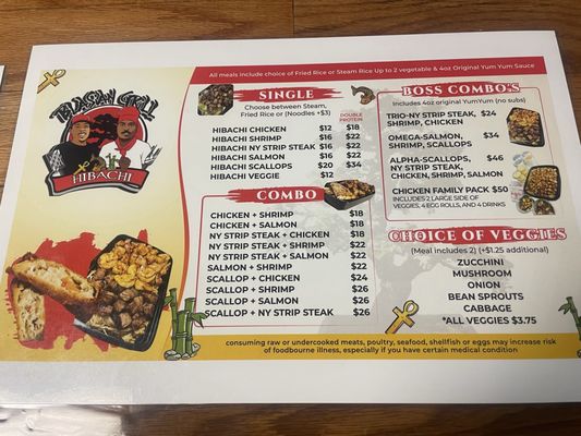 Menu photo 1 Blasian Grill Columbus, OH