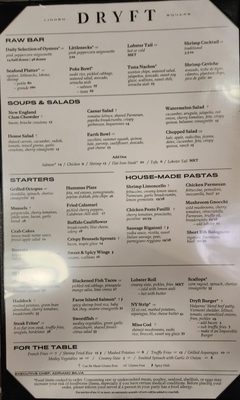Menu photo 1 Dryft Wellesley Wellesley, MA Menu photo 1 Dryft Wellesley Wellesley, MA