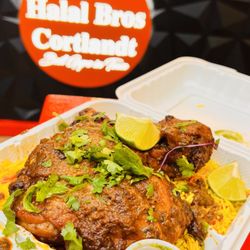 Halal Bros Cortlandt - Chicken Tandoori with Rice