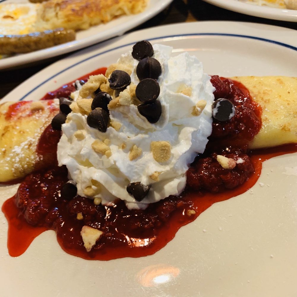 IHOP - Raspberry Cannoli Crepe - Burgers Near Me - Hicksville, New York