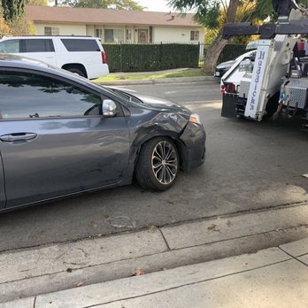 Greg's Auto Body - The day after the accident. - Body Shops Near Me - Whittier, California