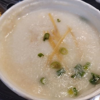 All That 'N Dim Sum - Congee (粥) $7.99 Congee option: Fish (鱼片粥) - Dim Sum Near Me - Rowland Heights, California All That 'N Dim Sum - Congee (粥) $7.99 Congee option: Fish (鱼片粥) - Dim Sum Near Me - Rowland Heights, California