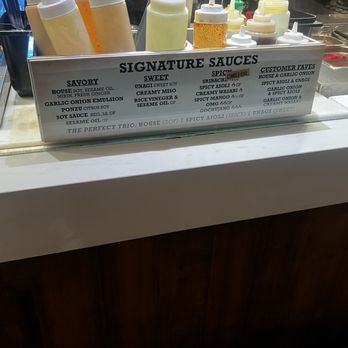 Poke Poke Fish Bar - Sauces - Poke Near Me - Santa Clara, California Poke Poke Fish Bar - Sauces - Poke Near Me - Santa Clara, California