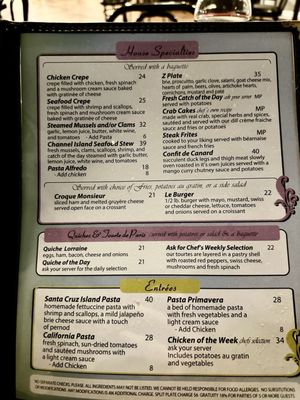 Menu photo 1 Le Petit Ventura, CA