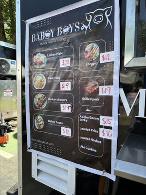 Menu photo 8 Baboy Boys Sacramento, CA