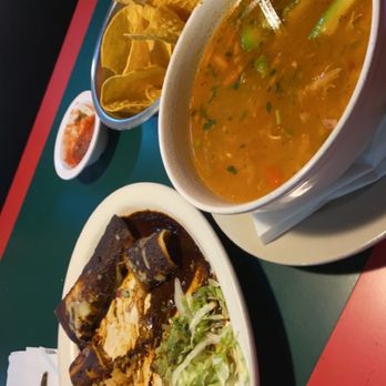 Taqueria El Manhattan - My usual 1. Sopa de Pollo & Enchiladas Poblanos - Mexican Near Me - Rock Hill, South Carolina Taqueria El Manhattan - My usual 1. Sopa de Pollo & Enchiladas Poblanos - Mexican Near Me - Rock Hill, South Carolina