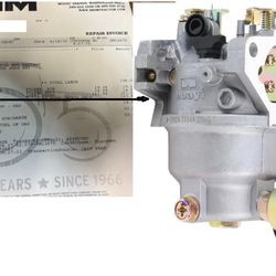 Brim Tractor Company - New carburetor
