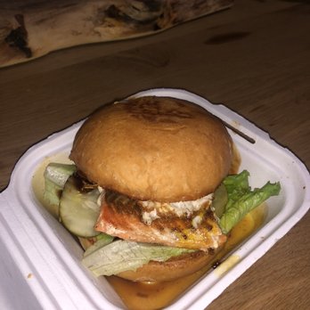 Bingo Burger - Wild Salmon Burger - Burgers Near Me - Pueblo, Colorado