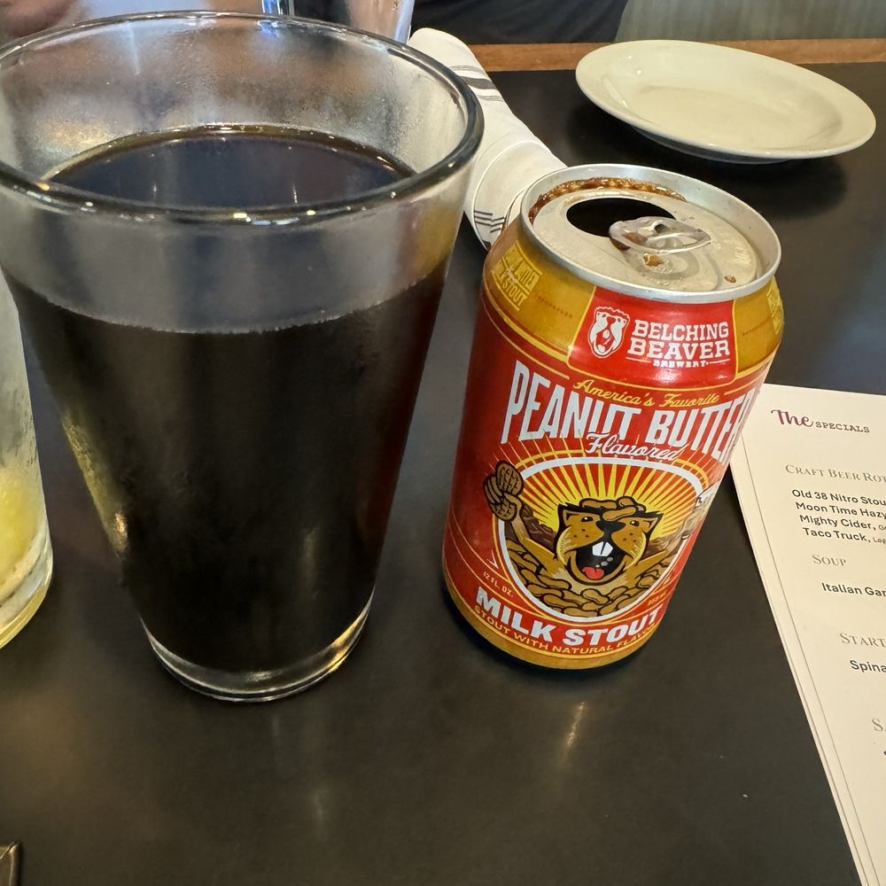 Pub Republic - Belching Beaver Peanut Butter Milk Stout 12oz - Gastropubs Near Me - Petaluma, California Pub Republic - Belching Beaver Peanut Butter Milk Stout 12oz - Gastropubs Near Me - Petaluma, California