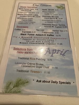 Menu photo 4 Black Forest Inn Stanhope, NJ