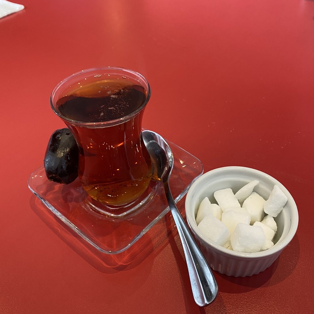 Persian style tea. Persian style tea.