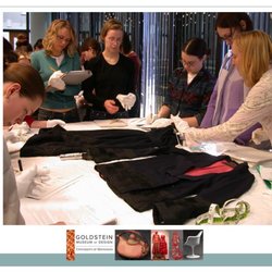 Goldstein Museum of Design - Textile class studies collection objects