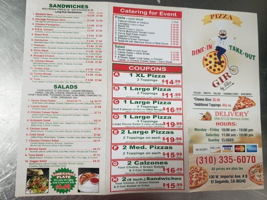 Menu photo 8 Giro Pizza El Segundo, CA Menu photo 8 Giro Pizza El Segundo, CA