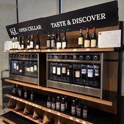 Even if there isn't a tasting, you could always try something and pay per taste.