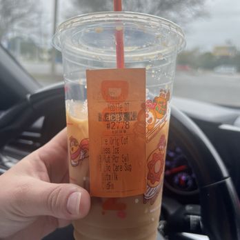Dunkin' - Original Blend Iced Coffee with no cold foam - Donuts Near Me - Pensacola, Florida