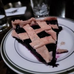 LuAnne's Wild Ginger All-Asian Vegan - Wild blueberry cake special. Pretty good especially for a vegan cake