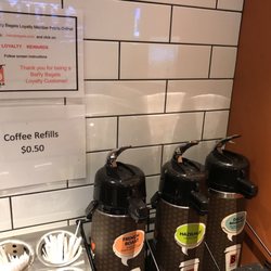 Barry Bagels - Panara gives me refills...