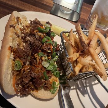 Yard House - Korean BBQ Cheesesteak - New American Near Me - Las Vegas, Nevada Yard House - Korean BBQ Cheesesteak - New American Near Me - Las Vegas, Nevada