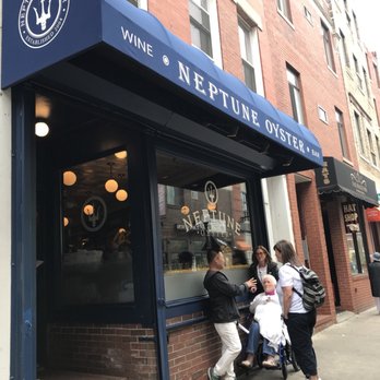 Neptune Oyster - This is us waiting outside this is nothing because all others before us got seated 45min to 1.5 hrs wait - Seafood Near Me - Boston, Massachusetts Neptune Oyster - This is us waiting outside this is nothing because all others before us got seated 45min to 1.5 hrs wait - Seafood Near Me - Boston, Massachusetts