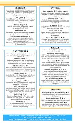 Menu photo 3 Union Pier Social Union Pier, MI