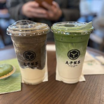 Maruwu Seicha - Hojicha latte and Matcha latte - Desserts Near Me - Palo Alto, California