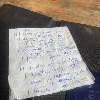 T@cos.com - Our bill. Ha. Love this place - Seafood Near Me - Puerto Morelos, ROO