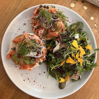 Bastion - Gluten Free Salmon Bagel - New American Near Me - Portland, Oregon