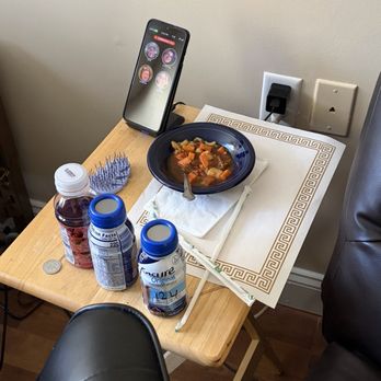 Rose Tree Place - Bowl of VEGETABLE SOUP & Ensure drinks - Retirement Homes Near Me - Media, Pennsylvania Rose Tree Place - Bowl of VEGETABLE SOUP & Ensure drinks - Retirement Homes Near Me - Media, Pennsylvania