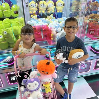 Claw Arena - We loved the claw arena!!! The kids won 8 plushies! The staff was amazing. We will definitely come back. - Arcades Near Me - Pomona, California Claw Arena - We loved the claw arena!!! The kids won 8 plushies! The staff was amazing. We will definitely come back. - Arcades Near Me - Pomona, California