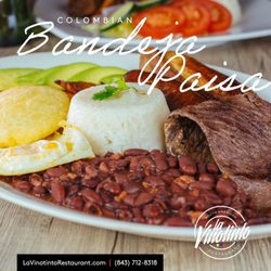 La Vinotinto Restaurant - Bandeja paisa