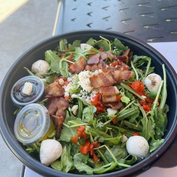 Slice House by Tony Gemignani - Yummy arugula salad - Pizza Near Me - Castro Valley, California Slice House by Tony Gemignani - Yummy arugula salad - Pizza Near Me - Castro Valley, California