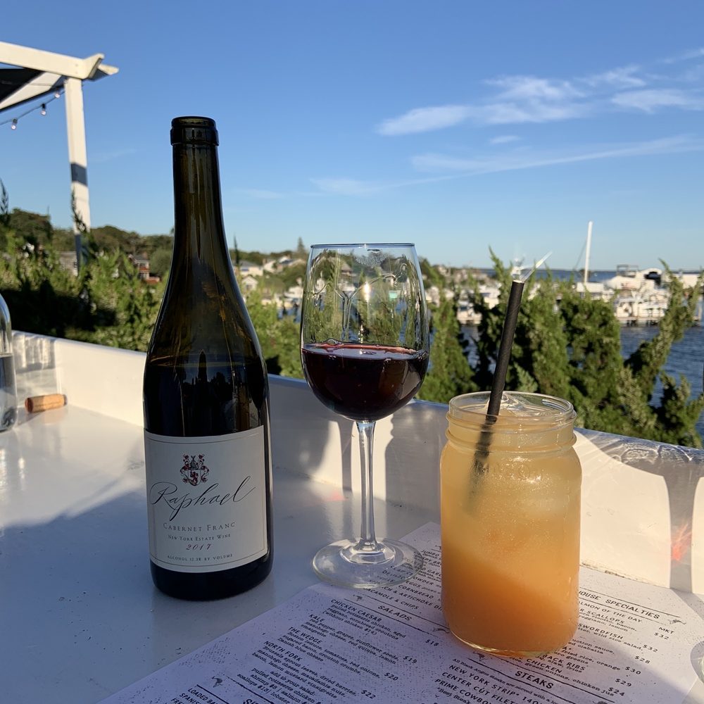 Cowfish - Nice bottle of Raphael red wine - New American Near Me - Hampton Bays, New York Cowfish - Nice bottle of Raphael red wine - New American Near Me - Hampton Bays, New York