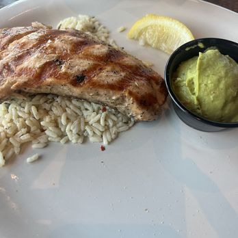 The Brass Rail - Salmon with Guacamole - American Near Me - O'Fallon, Missouri The Brass Rail - Salmon with Guacamole - American Near Me - O'Fallon, Missouri