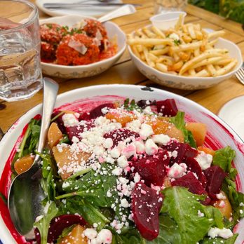 Brava Garden Eatery - Rainbow Beets and Goat Cheese Salad - Wine Bars Near Me - Pleasanton, California Brava Garden Eatery - Rainbow Beets and Goat Cheese Salad - Wine Bars Near Me - Pleasanton, California