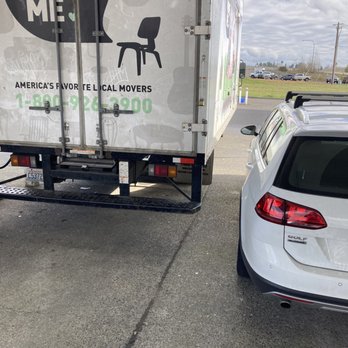 You Move Me Vancouver - This is how close these people parked to my car - and very rude when I asked them to move. - Movers Near Me - Vancouver, Washington