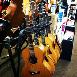 Sound Core Music & Video - Part of the acoustic guitar selection.