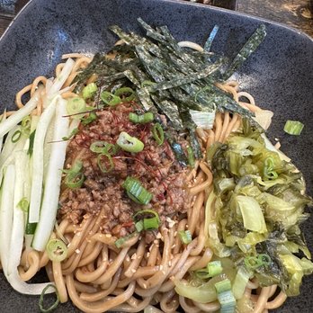 Fun Station - Scallion Minced Pork Tossed Noodle - Noodles Near Me - Honolulu, Hawaii