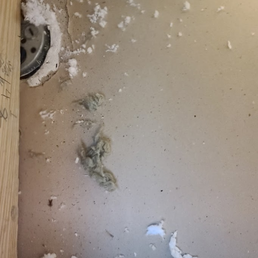 Light fixture not sealed Light fixture not sealed