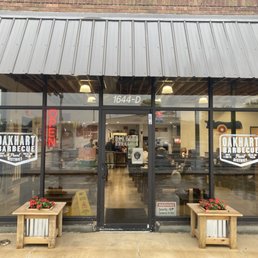Exterior photo of Oakhart Barbecue - Tulsa, Oklahoma Exterior photo of Oakhart Barbecue - Tulsa, Oklahoma