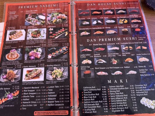 Menu photo 3 Sushi Dan Studio City, CA Menu photo 3 Sushi Dan Studio City, CA