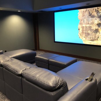 Ledcom - Cool Theater install we just finished. Cinematech seating makes it the real deal. - Home Theatre Installation Near Me - Sherman Oaks, California