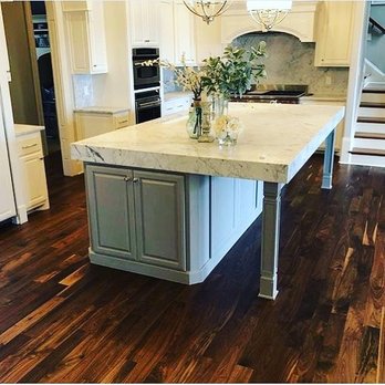 Simply Southern Flooring - Beautiful walnut kitchen! - Flooring Near Me Simply Southern Flooring - Beautiful walnut kitchen! - Flooring Near Me