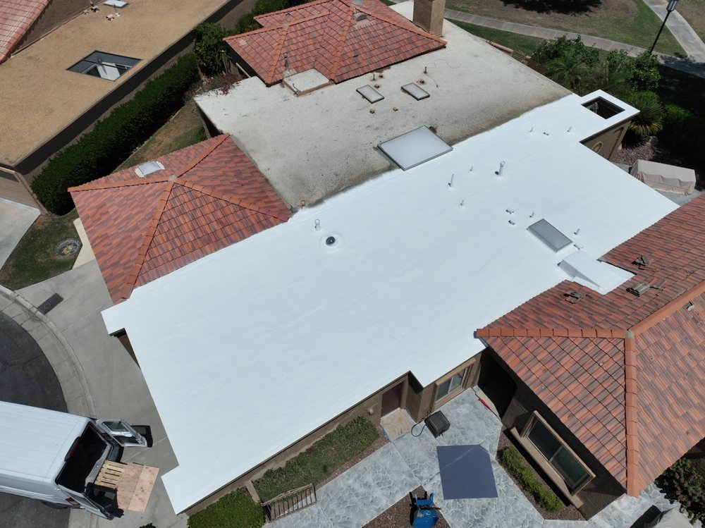 Slide of First Division Roofing