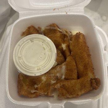 Nate's West End - Busted, melted cheese sticks - Seafood Near Me - Galveston, Texas