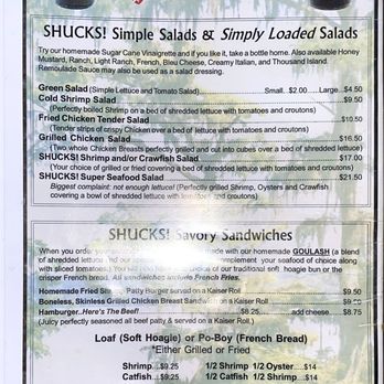 Shucks - Cajun/Creole Near Me - Abbeville, Louisiana