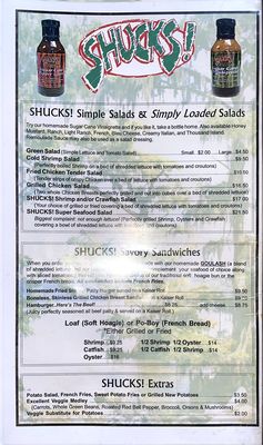 Menu photo 5 Shucks Abbeville, LA Menu photo 5 Shucks Abbeville, LA