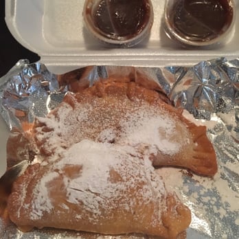 Johnny Pacific - Nutella banana and Maui pineapple dessert empanadas with caramel sauce - Latin American Near Me - Winnetka, California Johnny Pacific - Nutella banana and Maui pineapple dessert empanadas with caramel sauce - Latin American Near Me - Winnetka, California