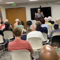 Sanibel Public Library - Meeting room: poetry readings