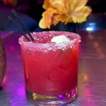 Sushi Mambo - Strawberry Hibiscus Margarita - Sushi Bars Near Me - New York, New York Sushi Mambo - Strawberry Hibiscus Margarita - Sushi Bars Near Me - New York, New York