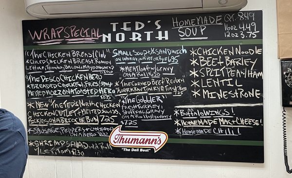 Menu photo 1 Ted's North Delicatessen & Catering Paramus, NJ Menu photo 1 Ted's North Delicatessen & Catering Paramus, NJ